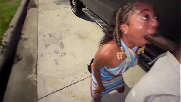 trucker Married girl suck my dick in the parking lot like a lot lizard she a truck stop slut