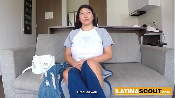 Massive Tits Latina BBW Slut Rough Deep Throat Blowjob Casting