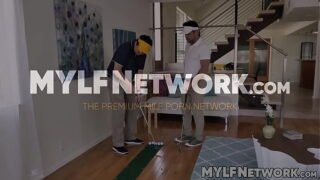 Once again, Diamond Kitty, no good husband, leaves her in bed so that he can play golf. But this time, Diamond has had enough.