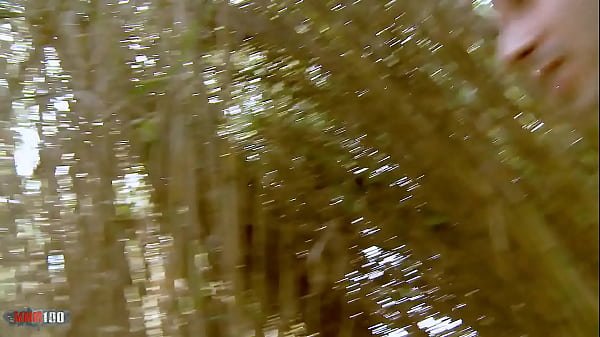 Young French Angela Kiss jerks off and gets fucked in the reeds