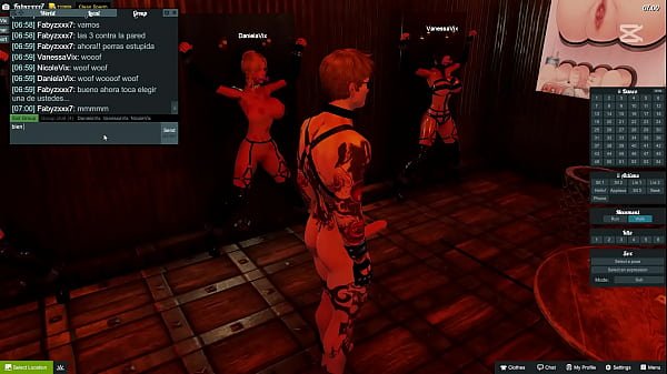 3dxchat | LoliVix | 70 | Cogiendo duro en la sala bdsm con las hermanas Vix q son sus juguetes sexuales (grabación hecha por mi novio) | 1ra parte