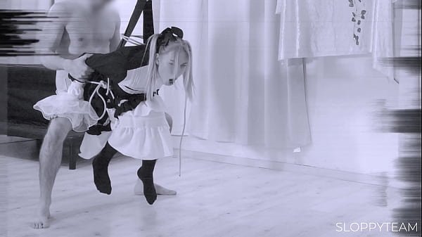 CCTV: Blonde Teen Fucked on Swing * SUSPENSION BONDAGE Shibari BDSM