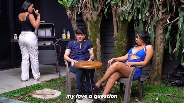 Shhh, quiet! – MILF fucks her daughter’s boyfriend behind her back – Big Jackson & Lina Henao